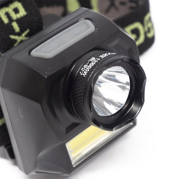 BL-927 elemes COB LED fejlámpa extra erős fénnyel (BBD)