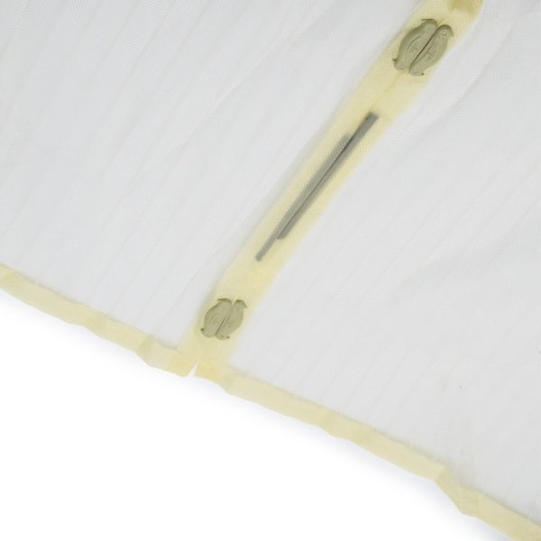 Szúnyogháló függöny ajtóra - bézs - 100 x 210 cm (BBL)