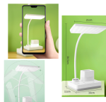 40 LED-es olvasólámpa, tolltartóval és telefontartóval - 3 világítási móddal (BBV)