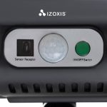 120 COB LED napelemes lámpa sötétedés érzékelővel és távirányítóval (BBV)