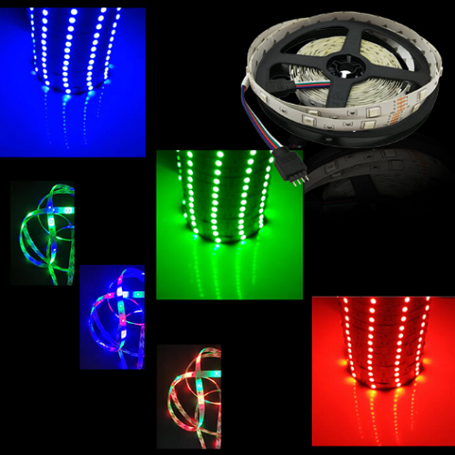 15 méteres Wifi-s RGB LED szalag szett - telefonnal illetve távirányítóval is vezérelhető (BBV)