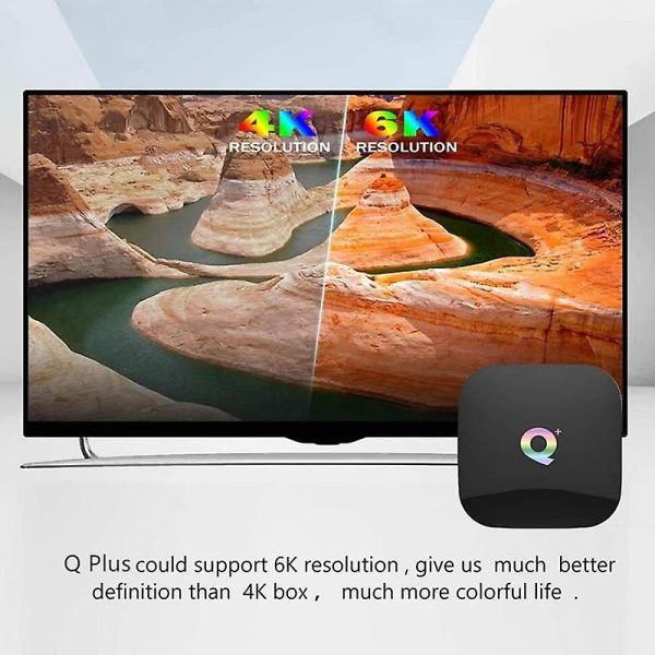MEIQ-IT Smart TV adapter - Q PLus Ultra HD TV okosító - Android 9.0 (BBV)