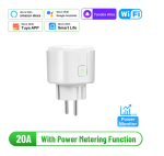 WiFi smart aljzat - Alexa, Google Home és SmartThings Kompatibilis, Energiafogyasztás méréssel - 16A (BBV)