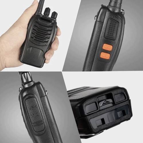 2 darabos Walkie Talkie szett zseblámpával, fülhallgatóval, 3-5 km-es hatótávolság (BBV)