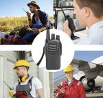2 darabos Walkie Talkie szett zseblámpával, fülhallgatóval, 3-5 km-es hatótávolság (BBV)
