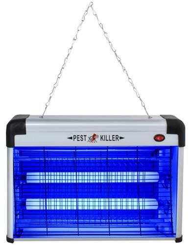 20W Nagyméretű elektromos rovarcsapda UV fénnyel - fehér (MT-020) (BBV)