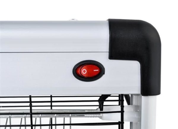 20W Nagyméretű elektromos rovarcsapda UV fénnyel - fehér (MT-020) (BBV)