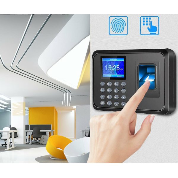 Ujjlenyomatolvasó beléptető rendszer - biometrikus biztonsági rendszer (THM)
