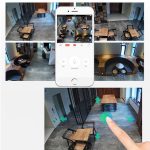 1+1 360°-os villanykörtébe rejtett, éjjellátó, mozgásérzékelő, Wifi-s panoráma kamera (BBV)