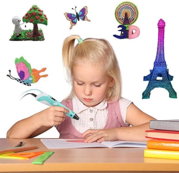 3D kreatív varázs toll térbeli rajzok készítéséhez - 3D nyomtató toll gyerekeknek és felnőtteknek (BBV)(BBJ)
