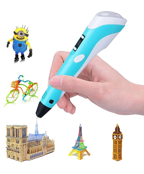 3D kreatív varázs toll térbeli rajzok készítéséhez - 3D nyomtató toll gyerekeknek és felnőtteknek (BBV)(BBJ)
