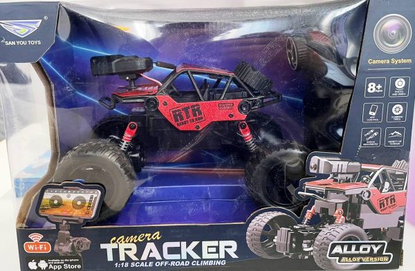 4 kerekes OFF-ROAD kamerás kaszkadőrautó - képeket és videót is rögzít! -2,4 GH (BBJ)