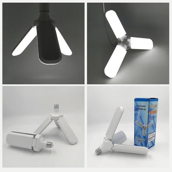 45 W háromágú energiatakarékos LED lámpa / E27 foglalat (BBL)