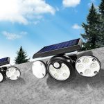 Sihangark napelemes szolár LED lámpa 78LED SH-1208A (BBV)