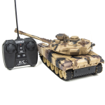 4 irányú távirányítós harci tank játék – forgó toronnyal, zenével és LED világítással, masszív kialakítás XJ13-6 (BBJ)