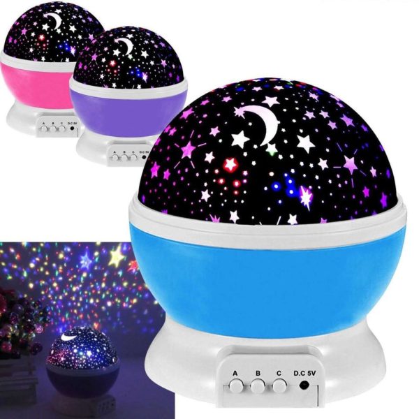 DELUXE STAR MASTER – csillagfény LED lámpa, éjszakai fény, égbolt projektor (BBV)
