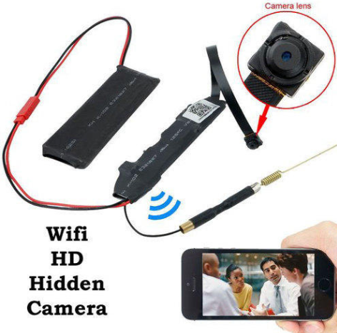 AHD akkumulátoros 1080P Wifis extra mini kamera - helyezd el bárhová, garantáltan nem veszi észre senki (BBV)