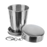 2in1 összecsukható, mini pohár és kulcstartó - max 80 ml (BBL)