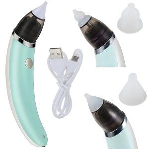 Állítható szívóerővel és szűrővel ellátott elektromos orrszívó készülék kisgyermekeknek (BBM)