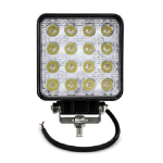 Szögletes alakú autós LED reflektor - 48W, IP67, 12-36V (BBD)