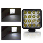 Szögletes alakú autós LED reflektor - 48W, IP67, 12-36V (BBD)
