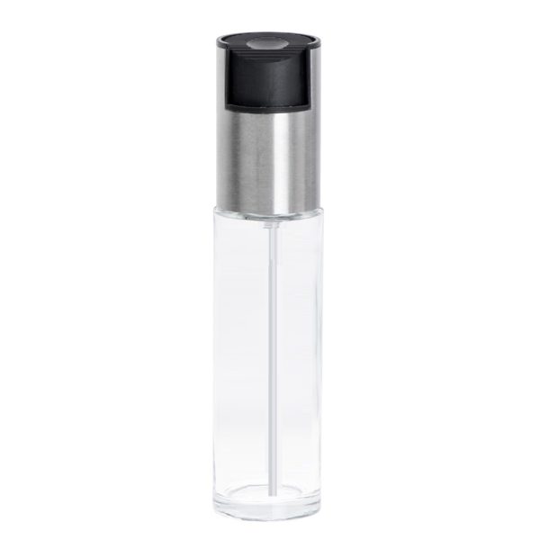 BBQ olaj- és ecetpermetező spray – rozsdamentes acél és üveg, 100 ml – precíz adagolás és stílusos dizájn (BBM) (BBKM)