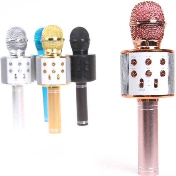 Bluetooth Karaoke mikrofon WS-858 (BBL)