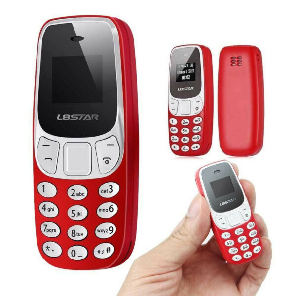 BM10 Dual SIM-es, szuper mini kártyafüggetlen telefon (BBV) (BBE)