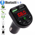 CAR E5 Bluetooth FM transmitter - kihangosító funcióval (BBV) (BBL)