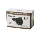 CAR E5 Bluetooth FM transmitter - kihangosító funcióval (BBV) (BBL)