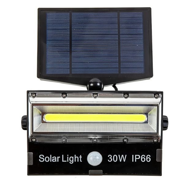 COB napelemes LED reflektor 3 üzemmóddal – hatékony, energiatakarékos világítás kültéri használatra (BBL)