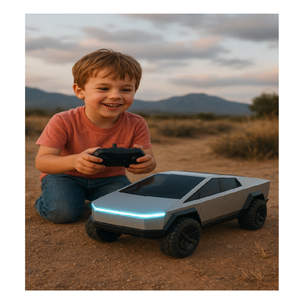 Powertruck távirányítós RC autó – fény- és hanghatásokkal, elektromos modelljármű (BBJ)