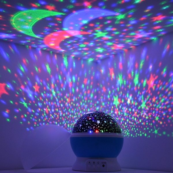 DELUXE STAR MASTER – csillagfény LED lámpa, éjszakai fény, égbolt projektor (BBV)