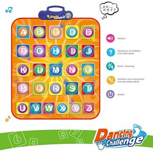 Dancing Challenge zenélő táncszőnyeg – abc 1