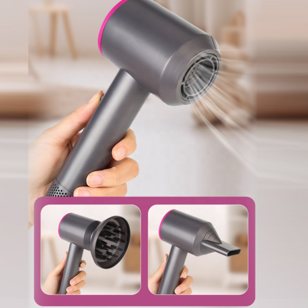 Delux supersonic Játék Hajszárító – interaktív, elemes szépségápolási készlet gyerekeknek (BBJ)