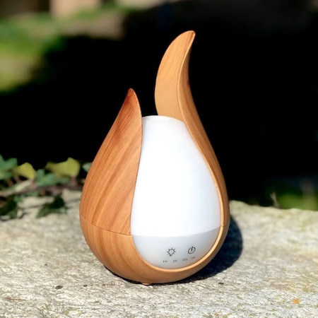 Elegante LED aroma diffúzor párologtató távirányítóval - kellemes hangulatvilágítással (BBV)