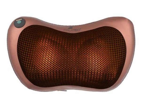 Keringésjavító elektromos masszázspárna 4 masszázsfejjel - masszírozó és relaxáló móddal nyak-, derék- és lábmasszázshoz (BBV)