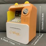 Elektromos ATM pénzpersely gyerekeknek – automatikus bankjegy és érmegyűjtő (BBJ)