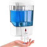 Érintés nélküli automata fali szappan- és kézfertőtlenítő adagoló – 700 ml Kapacitással (BBV)