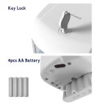 Érintés nélküli automata fali szappan- és kézfertőtlenítő adagoló – 700 ml Kapacitással (BBV)