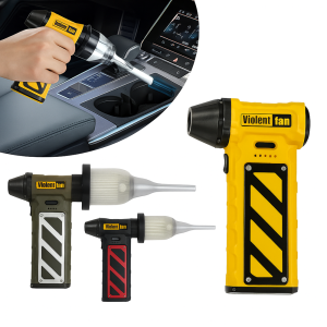 VLN Erőteljes 2 az 1-ben akkumulátoros kézi légfúvó és porszívó – sokoldalú tisztítóeszköz FO15-1 (BBD)