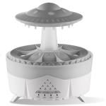 Esőcsepp mushroom design aromaterápiás diffúzor – 350 ml-es ultrahangos illóolaj párásító távirányítóval (BBJH)(BBD)