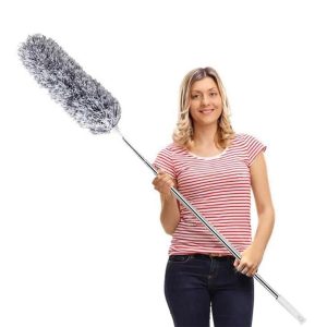 Extra hosszú teleszkópos portörlő nagy belmagassághoz és nehezen elérhető helyekhez - 250 cm (BBV)