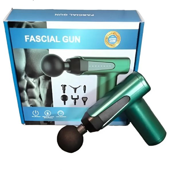 Fascial Gun – többfunkciós vibrációs masszázspisztoly LED kijelzővel – hatékony fájdalomcsillapítás és mélylazítás (BBV)