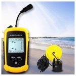 Fish Finder LCD kijelzős hordozható halradar - szonár érzékelővel, visszhangjelzővel(BBL)
