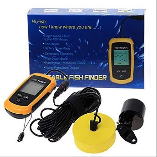 Fish Finder LCD kijelzős hordozható halradar - szonár érzékelővel, visszhangjelzővel(BBL)