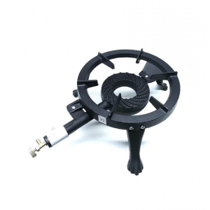 Flinke hordozható gázzsámoly – 6,5 kW nagy teljesítményű gázégő főzőállvány kültéri és kerti használatra (BBL)