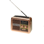 GOLON vintage stílusú napelemes rádió – Bluetooth, USB, hordozható kivitel RX-BT3600S (BBD)