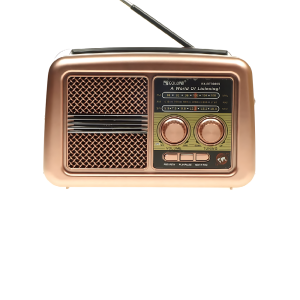 GOLON vintage stílusú napelemes rádió – Bluetooth, USB, hordozható kivitel RX-BT3600S (BBD)