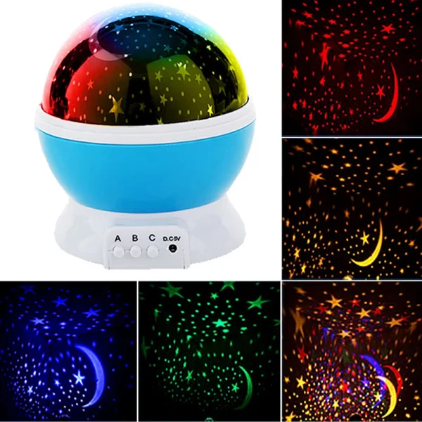 DELUXE STAR MASTER – csillagfény LED lámpa, éjszakai fény, égbolt projektor (BBV)